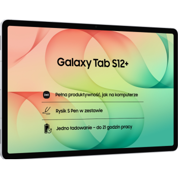 Samsung Tab S12+ X840 12.6 WiFi 12/256GB Srebny
